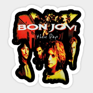1995 Bon Jovi #474 Sticker